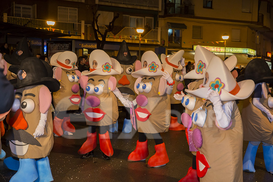 Rua del Carnaval de Les Roquetes del Garraf 2017